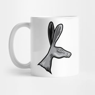 Gray Rabbit Mug